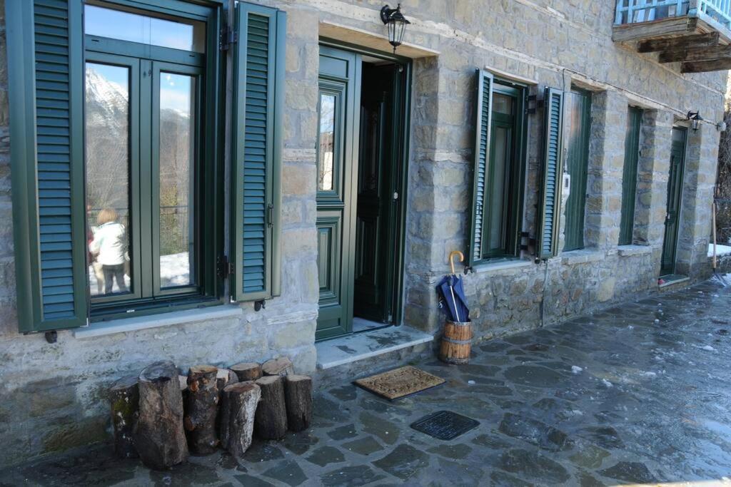 Vila Δάφνη 1933, Λιθόχτιστο Αρχοντικό Στο Βουνό Ano Chora Exteriér fotografie
